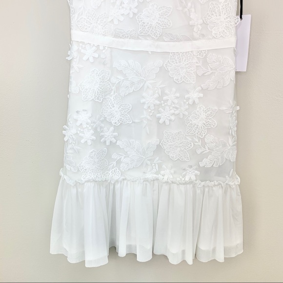 Ryse The Label Ivy White Ruffled Mini Dress - Picture 8 of 16